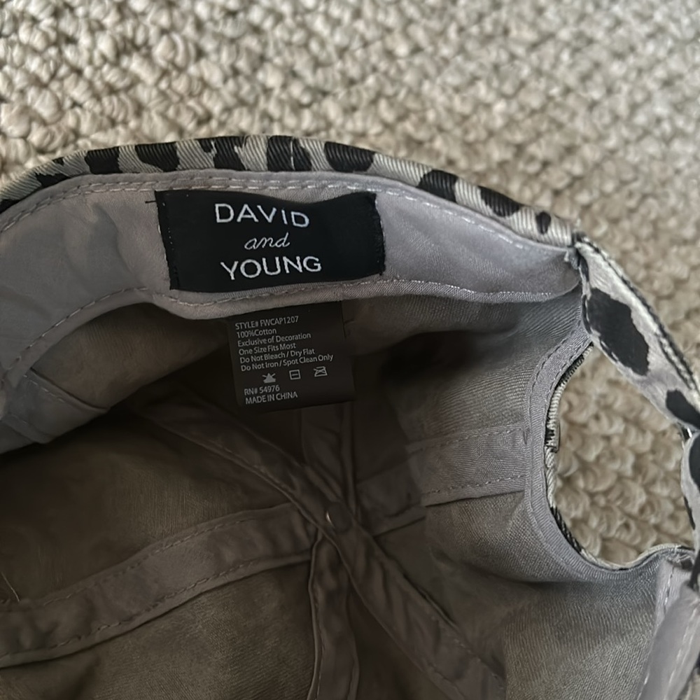 Leopard Print Hat - image 3